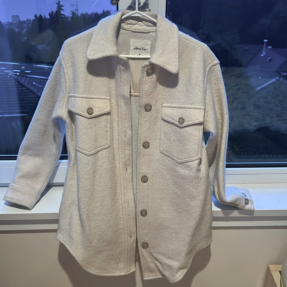Off white jacket by Wilfred
